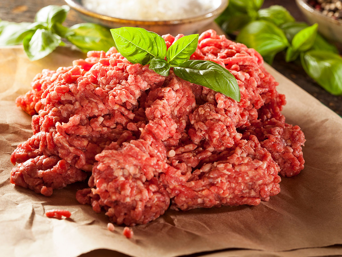raw ground beef tartare