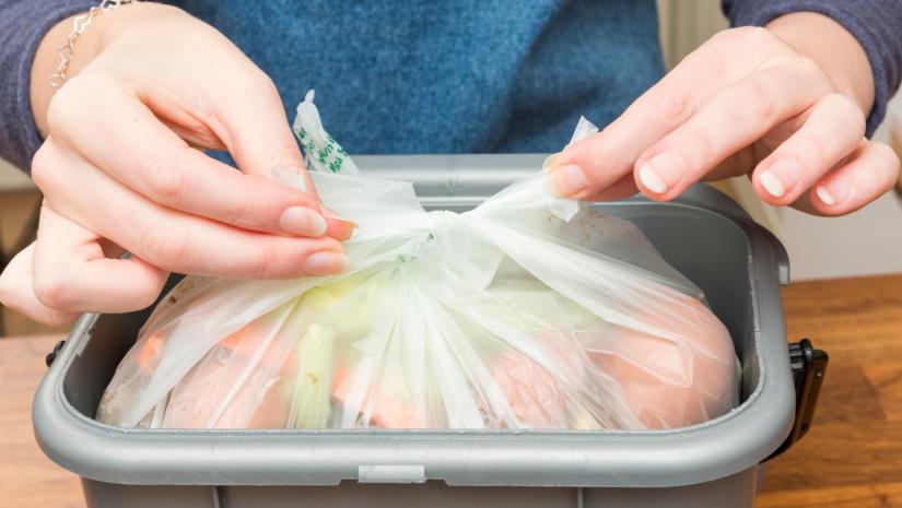 how to dispose of food waste safely