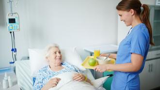 food worker in aged care